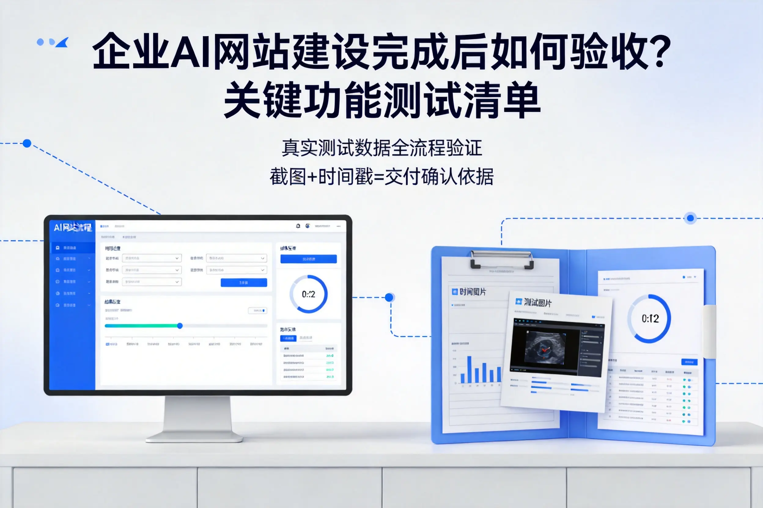 铜仁企业AI网站建设完成后如何验收?关键功能测试清单