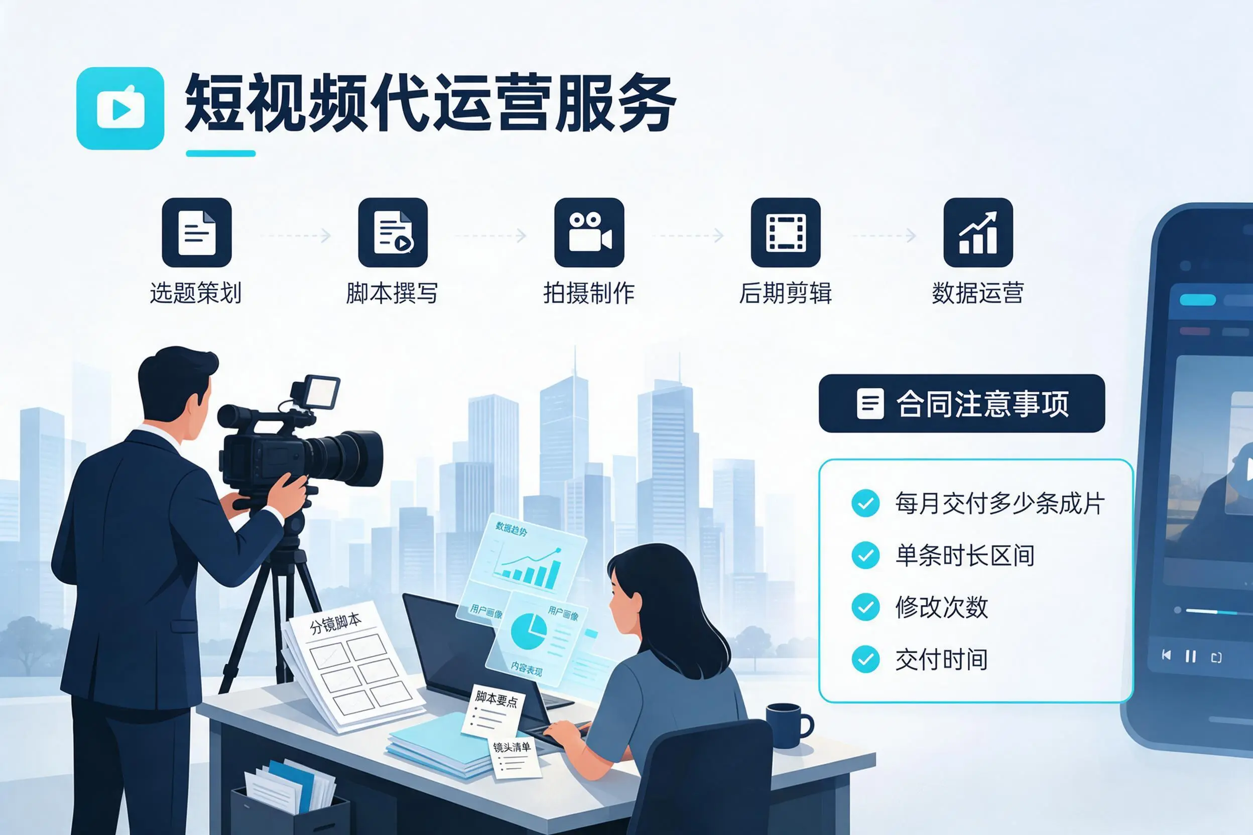 短视频代运营包含哪些服务？铜仁企业常见问题科普