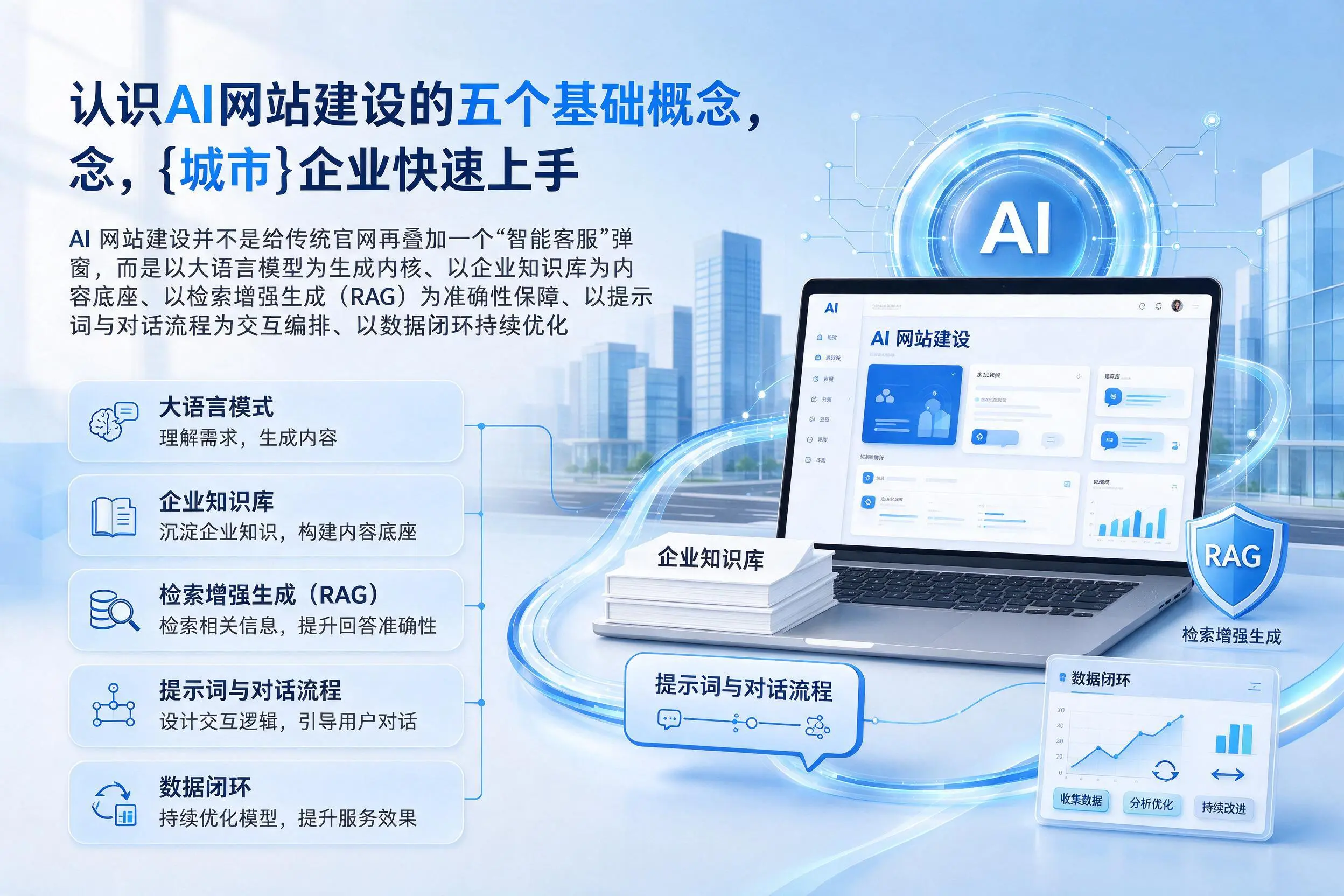 认识AI网站建设的五个基础概念，铜仁企业快速上手