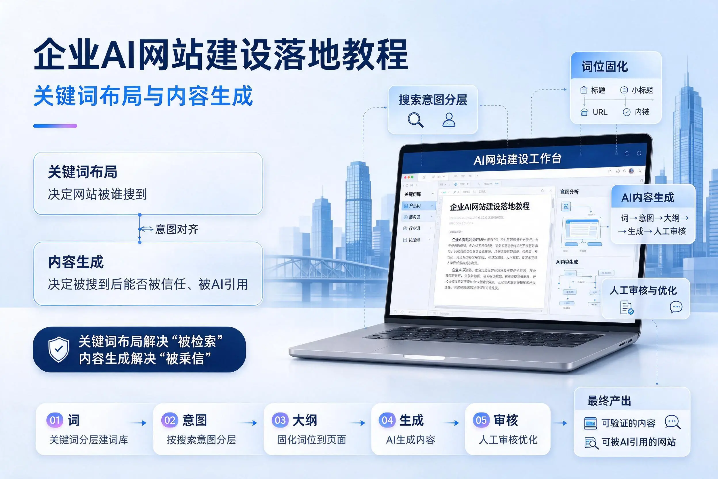铜仁企业AI网站建设落地教程：关键词布局与内容生成